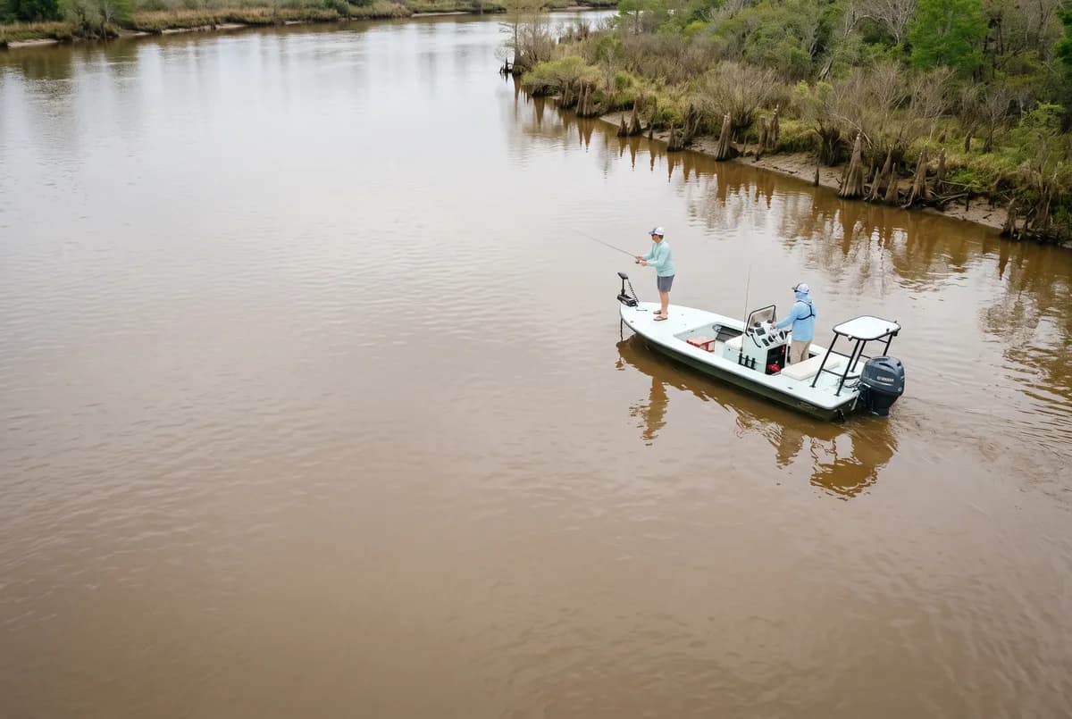 River fishing