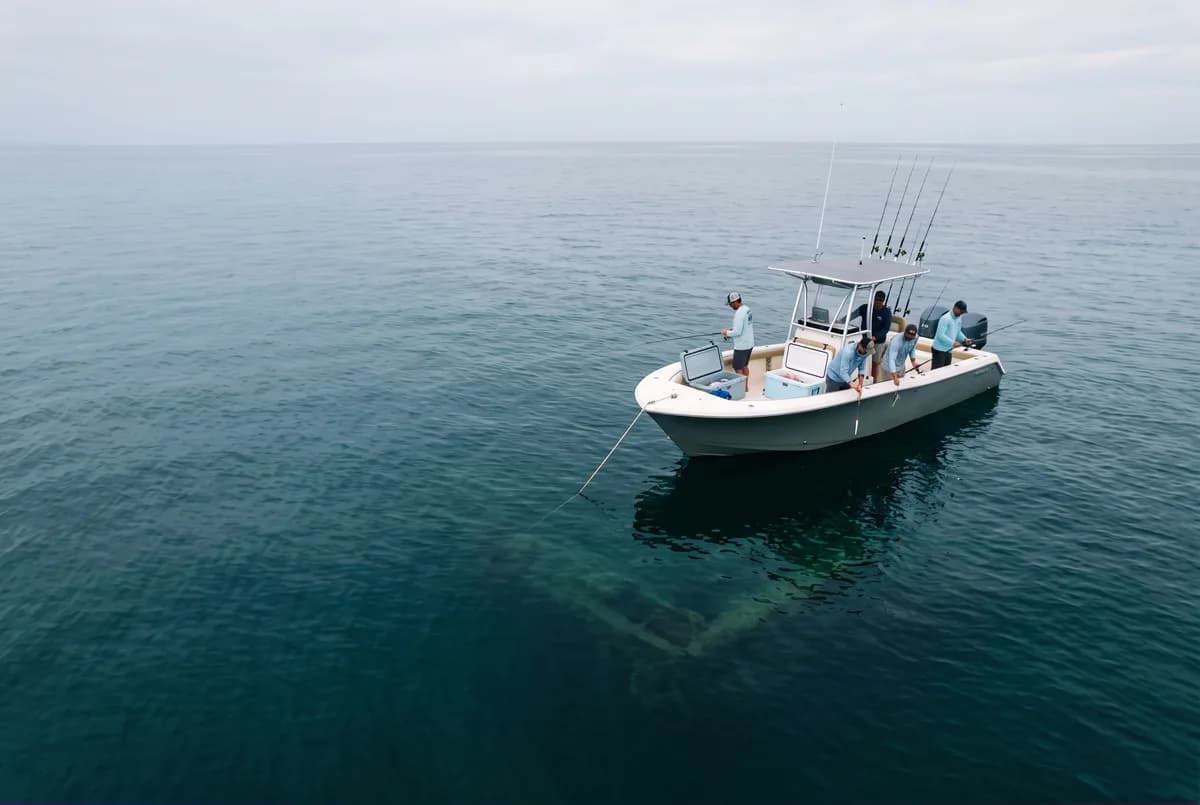 Wreck fishing